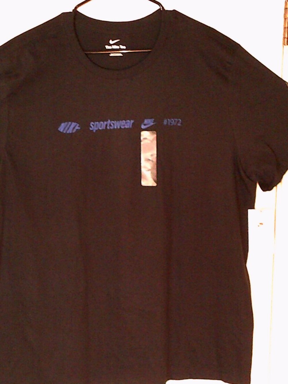 NEW NIKE SPORTSWEAR "Established 1972 Tee" MEN'S BLACK T-SHIRT 2XL IM3807-010